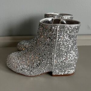 J crew sequin boots